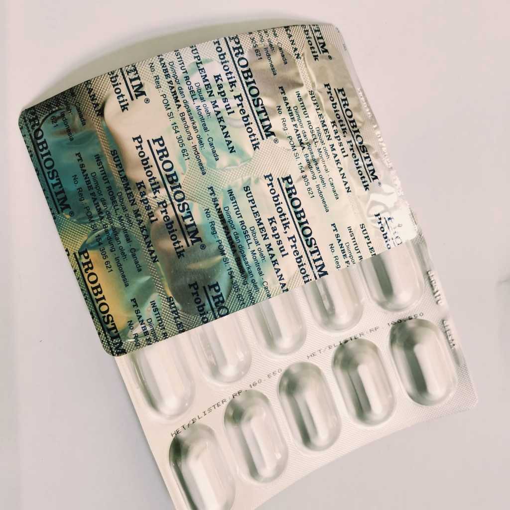 Jual PROBIOSTIM 10 KAPSUL mengandung probiotik | Shopee Indonesia