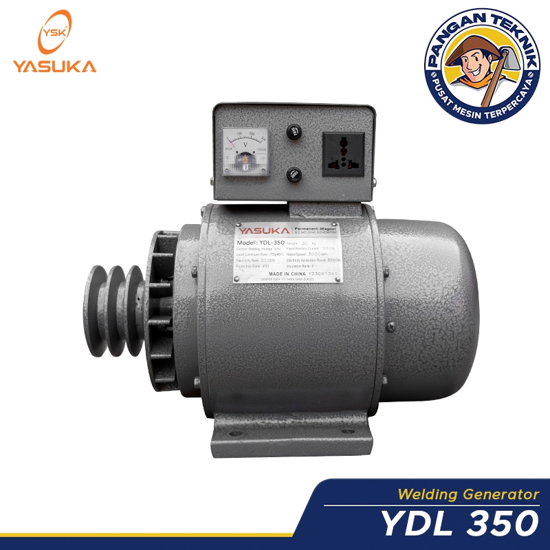 Jual YDL 350 YASUKA DINAMO LAS | MESIN DINAMO LAS DC | WELDING ...