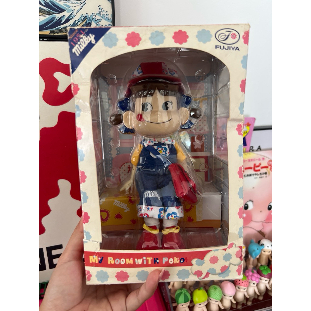 Peko-Chan Chef Sitting doll - Fujiya Limited NIB