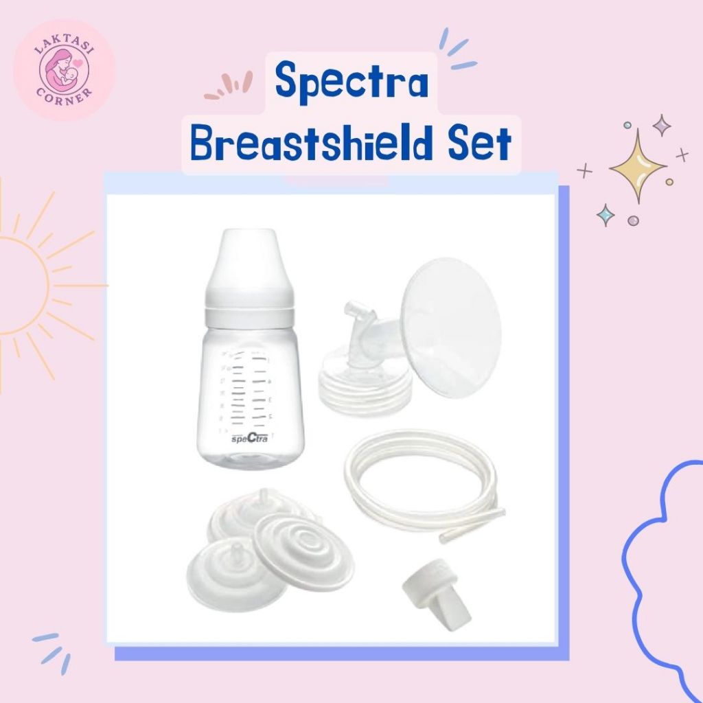 Jual Spectra Breastshield Set Corong Set + Botol Spectra All Size ...