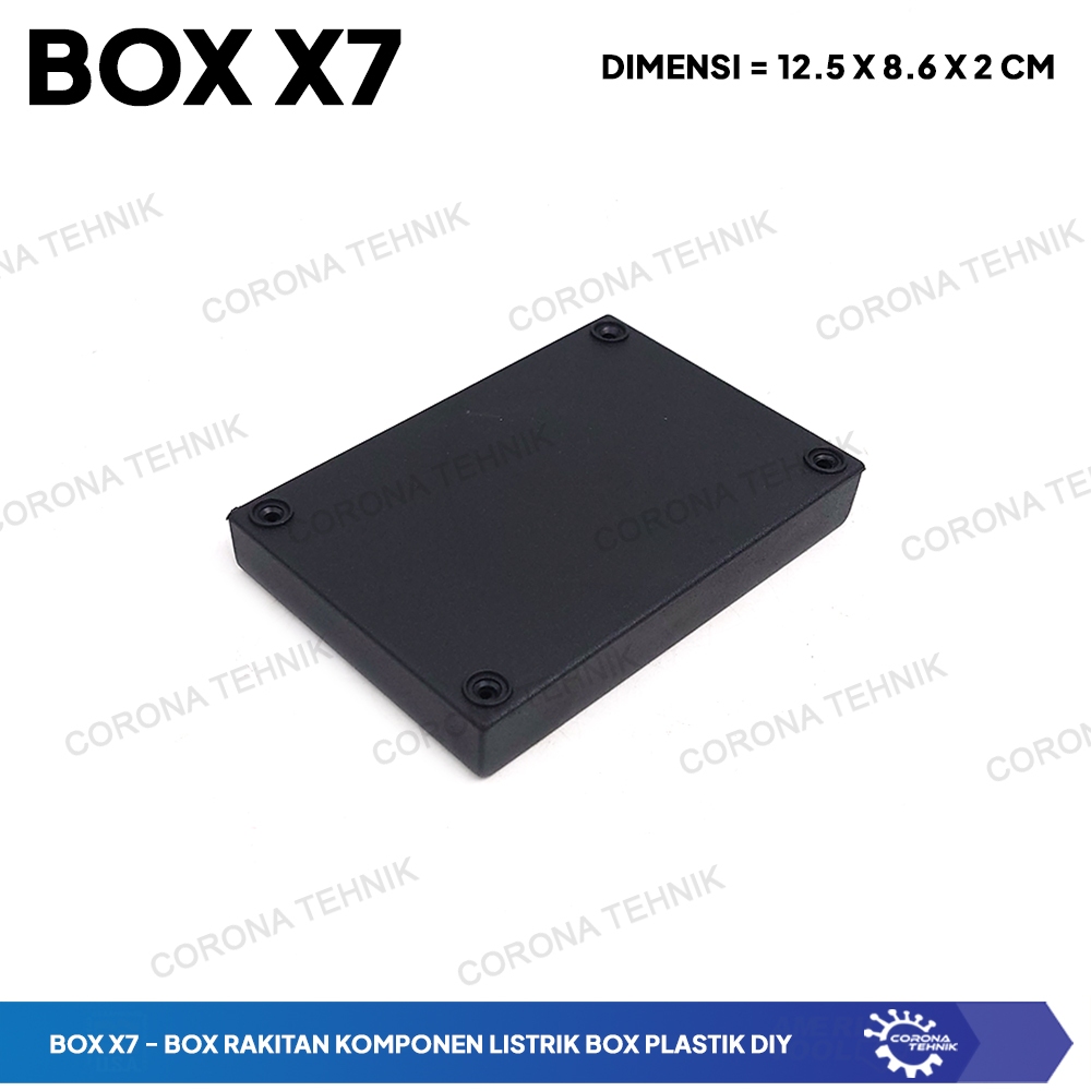 Jual Box X7 + Sekrup - Box Rakitan Komponen Listrik Box Plastik DIY ...