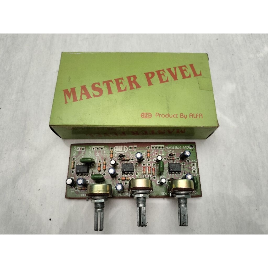 Jual Kit Master Mixer ALFA / Master Level Pevel / Mixer Send Return ...
