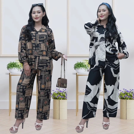 One Set Kemeja Rayon