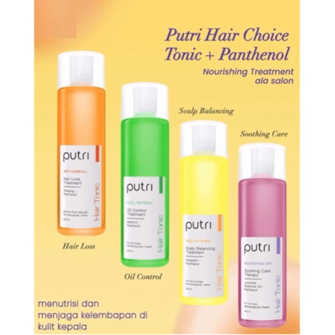 Jual [200ml] Putri hair tonik rambut - hair tonic putri - hairtonik ...