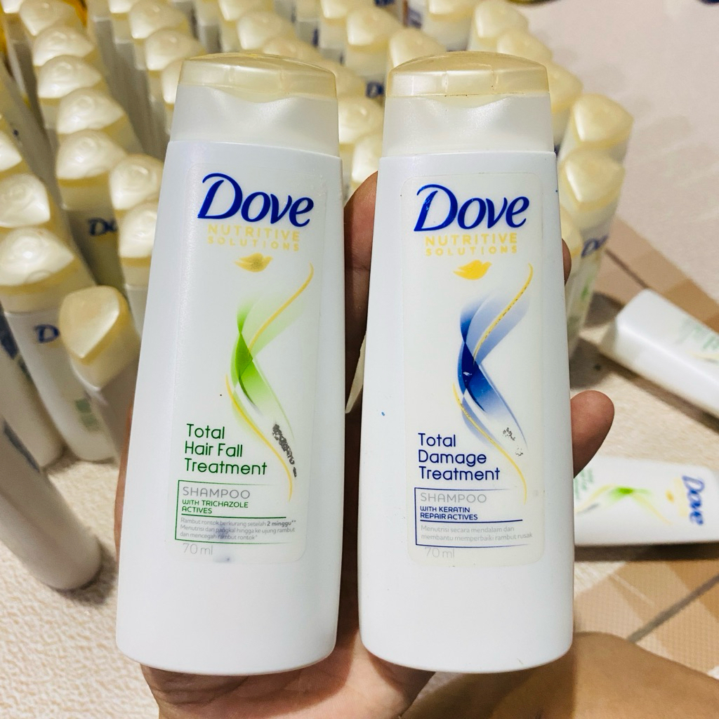 Jual Dove Shampoo 70ml Al Variant- Rijek Kemasan - Promo Cuci Gudang ...