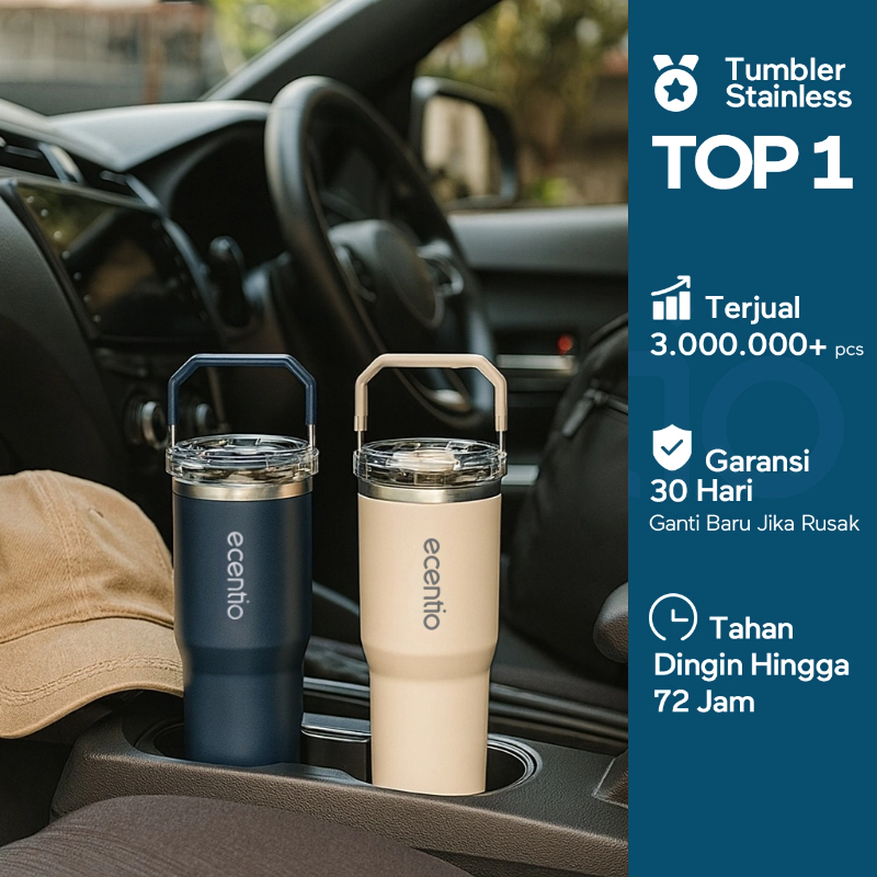 Jual botol minum portable coffee stainless bpa free tumbler tahan panas ...