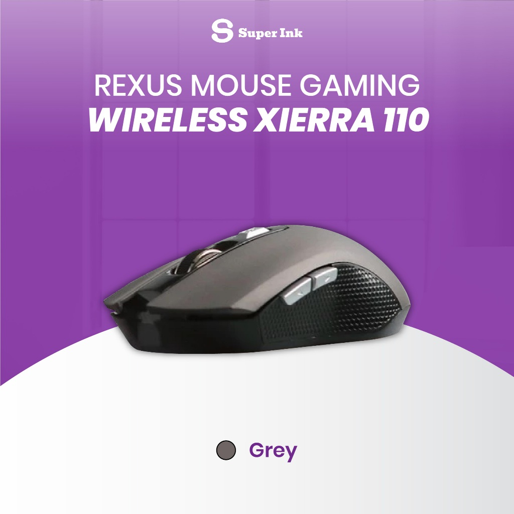 Jual Rexus MS Wireless RX-110 Mouse Tanpa Kabel 2,4Ghz Koneksi Stabil ...