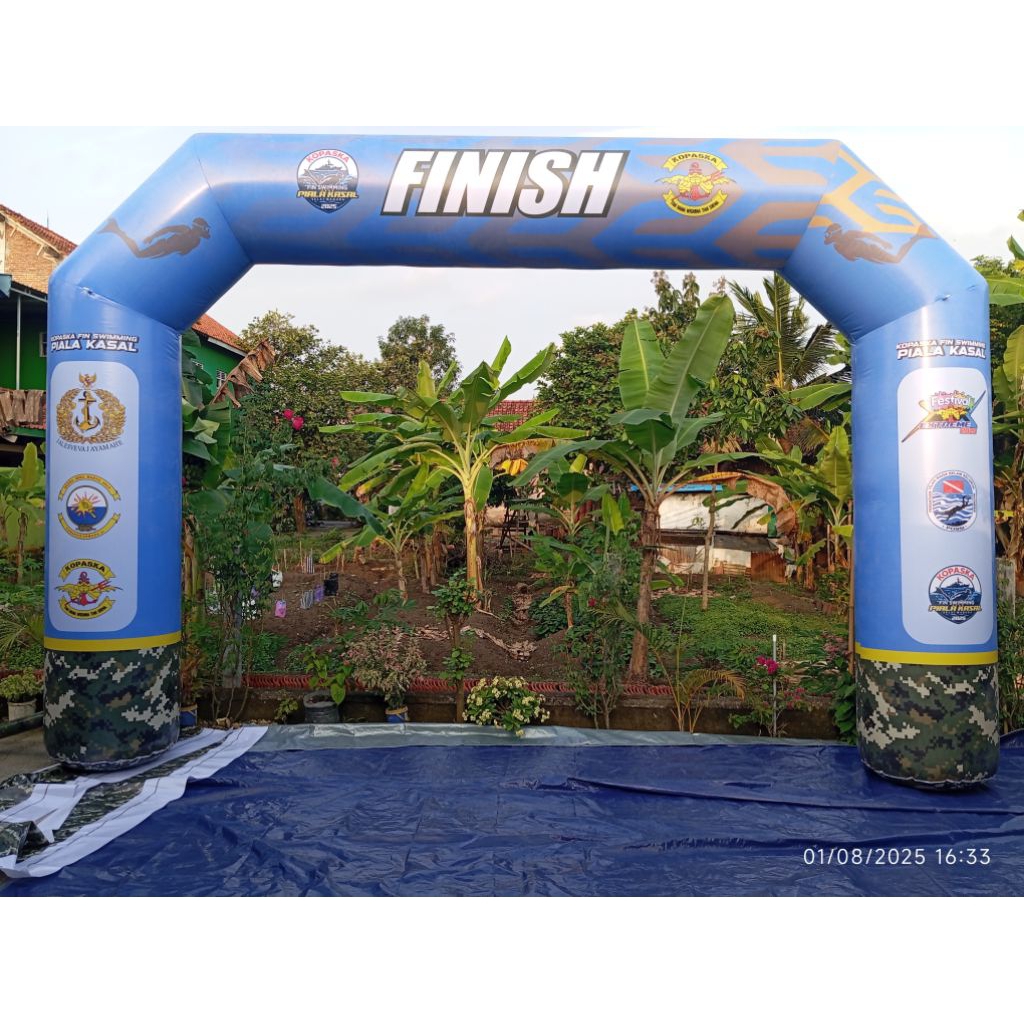 Jual Balon Gate 4 m x 6 m Bebas Custom Desain | FUN RUN | START FINISH ...