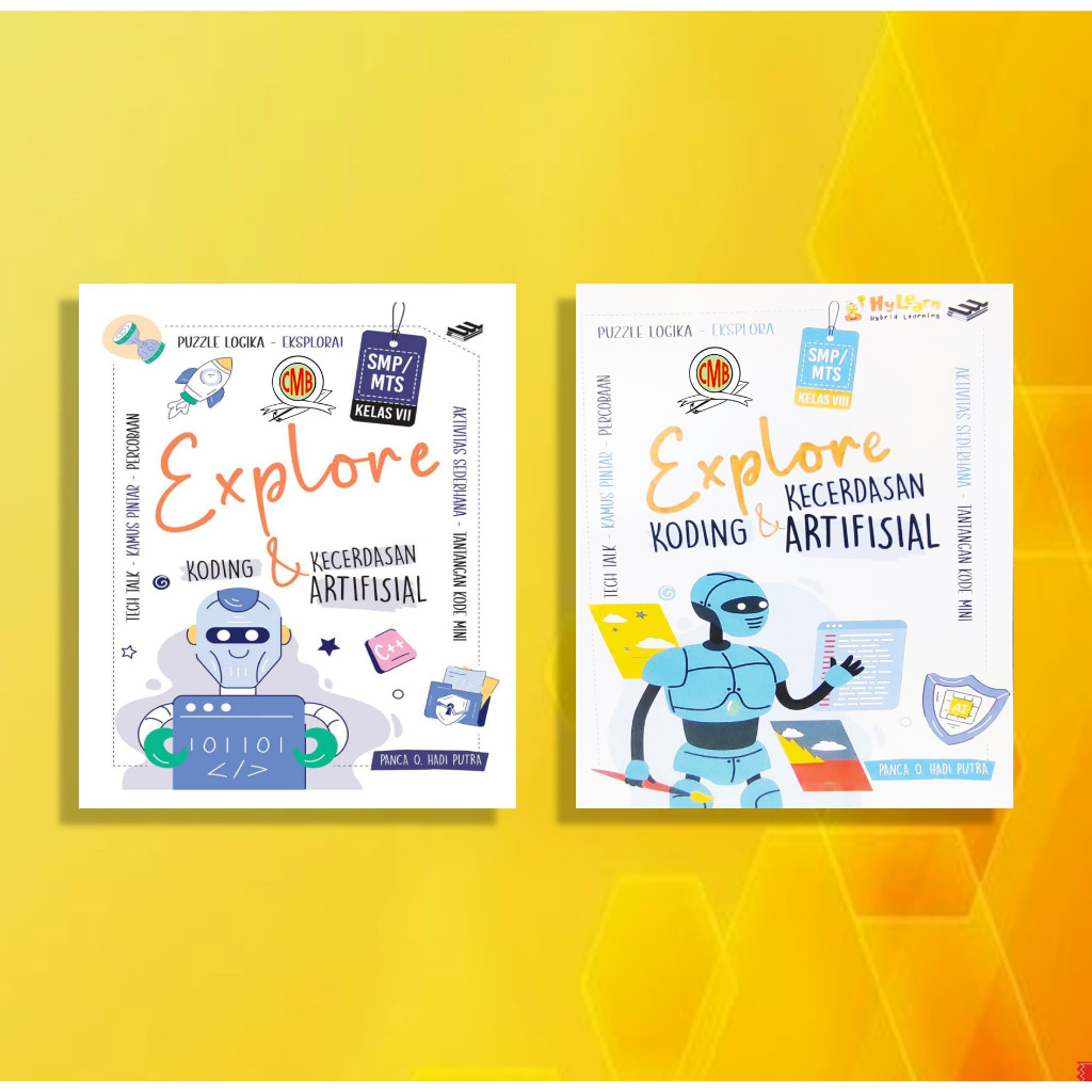 Jual [Penerbit Erlangga] EXPLORE KODING & KECERDASAN ARTIFISIAL SMP/MTS ...