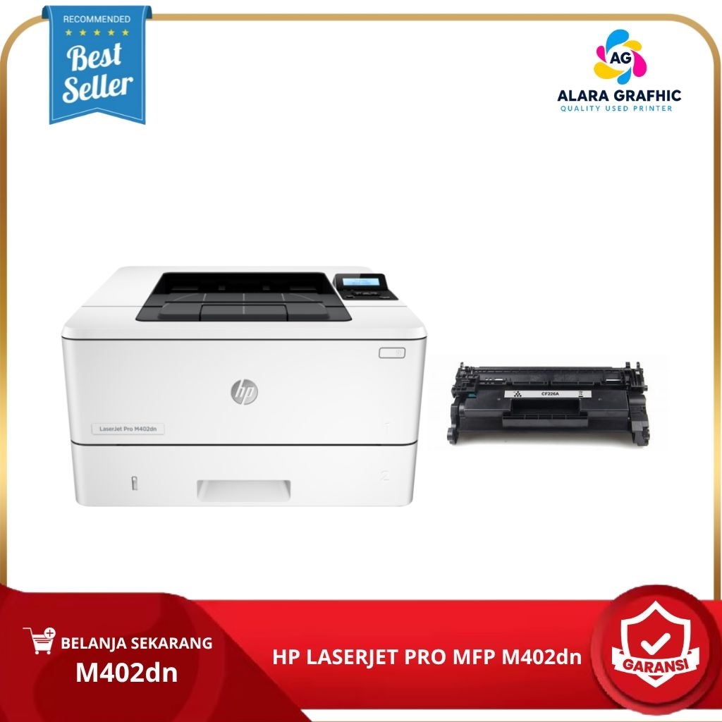 Jual Printer Laser laserjet pro m402dn m402 duplex network - Printer ...