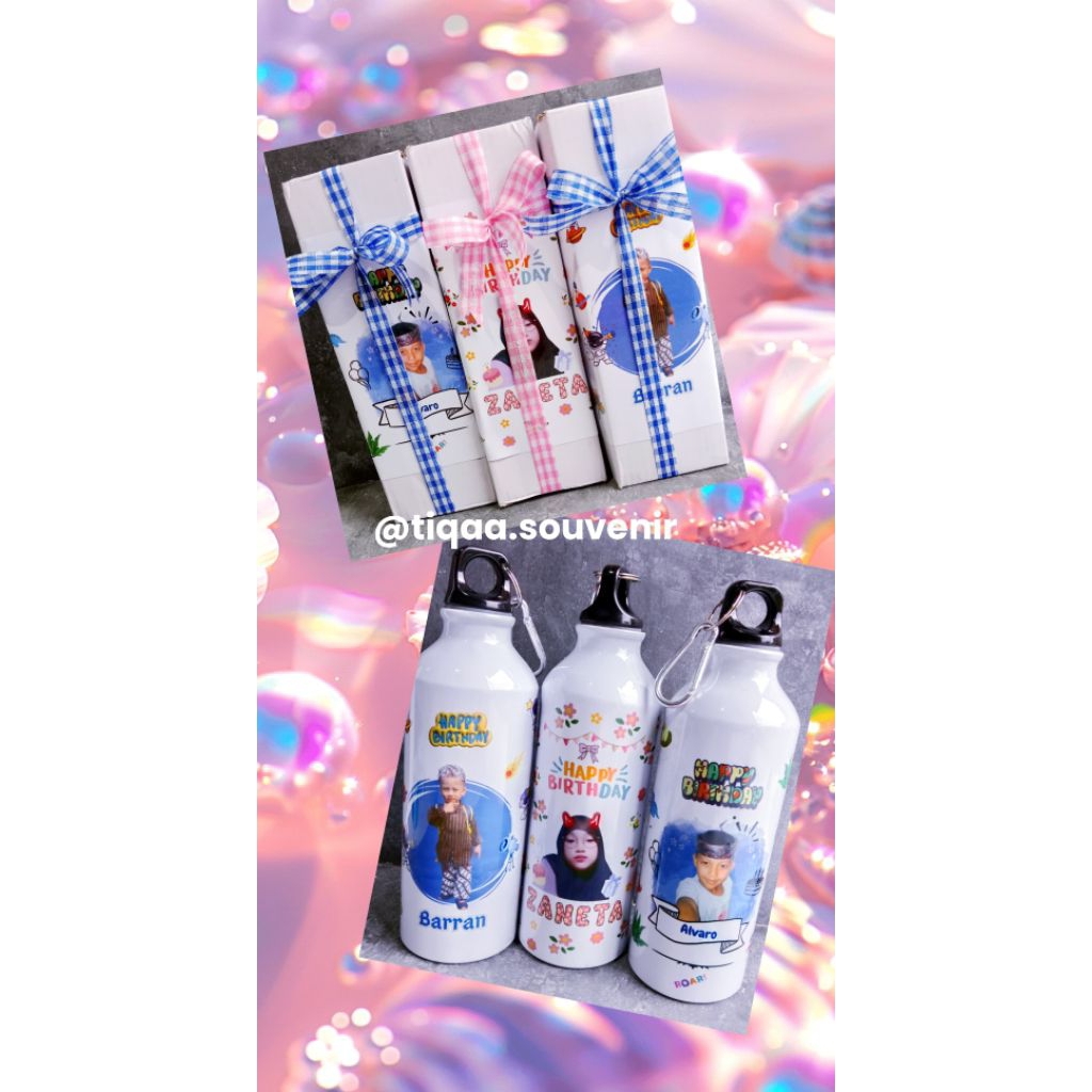 Jual PROMO Botol Tumbler Press Custom , botol sablon custom full print ...