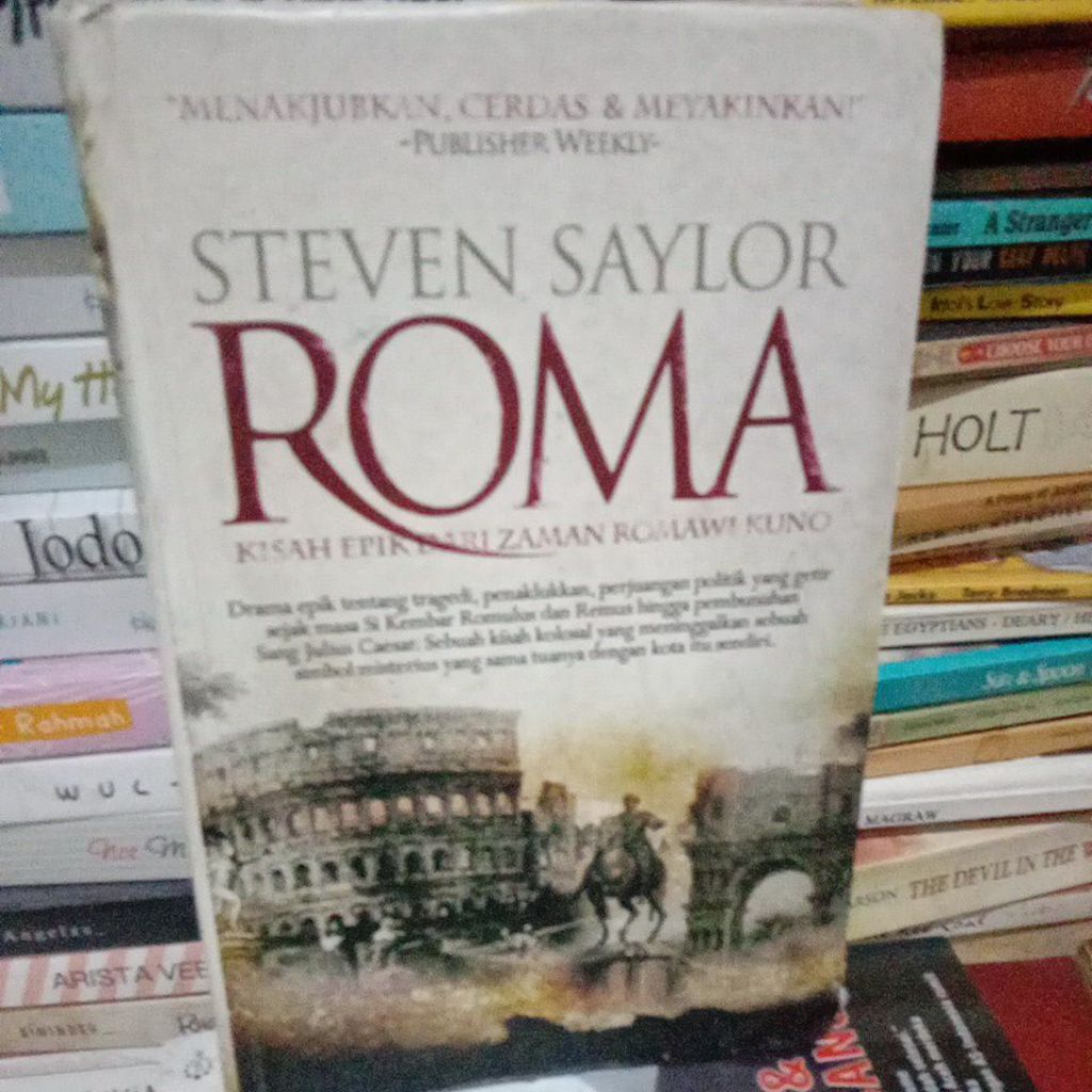 Jual steve saylor - ROMA (kisah epik dari zaman Romawi kuno) | Shopee ...
