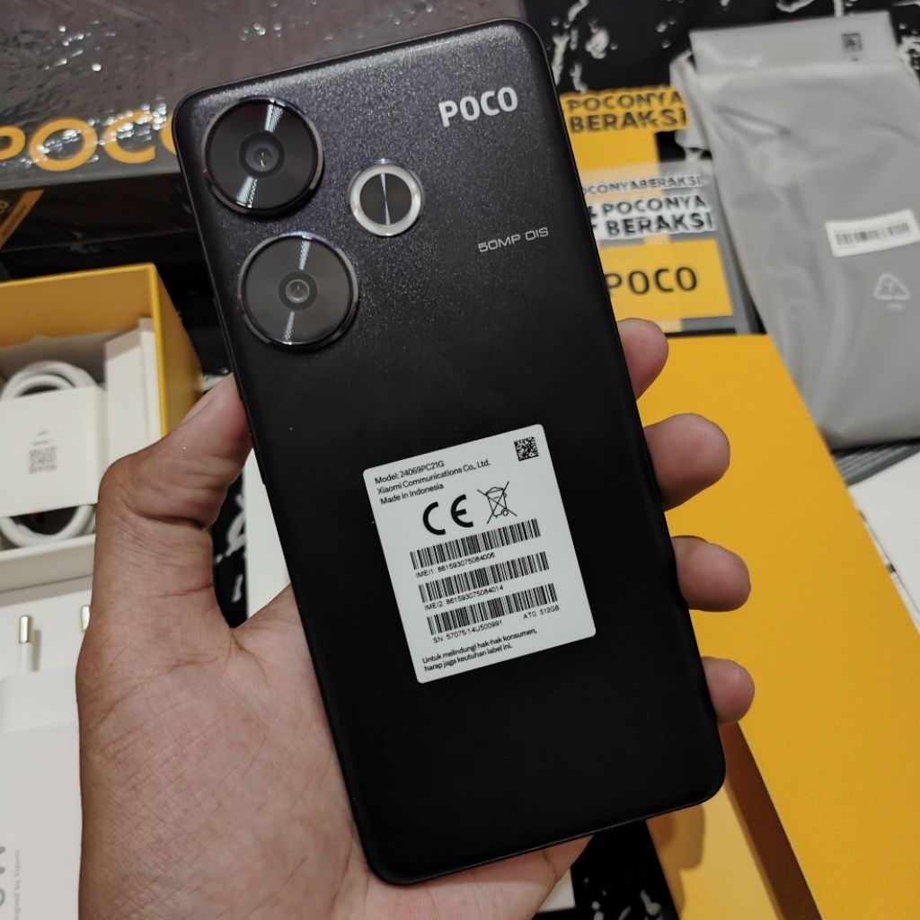 Poco F6 12/512 | 8/256 Second Fullset No Minus Garansi Resmi