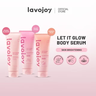 [BRIGHTENING] Lavojoy Let It Glow Body Serum Skin Brightening Upgraded Version | Body Serum untuk Mencerahkan dan Melembabkan kulit dengan Niacinamide + Ceramide + Vitamin E