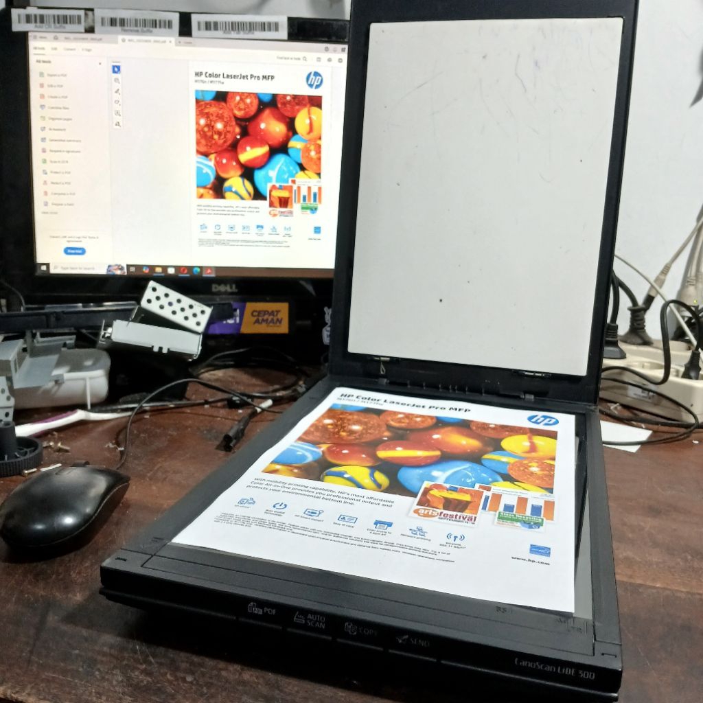 Jual scanner Canon Lide 300 scanner Platbed ukuran A4 | Shopee Indonesia