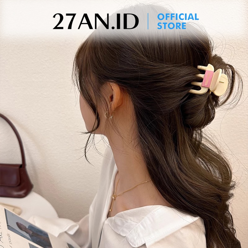 Jual ( 27AN.ID ) Jepit Rambut H992 Glossy Model Gurita Aksesoris Rambut ...