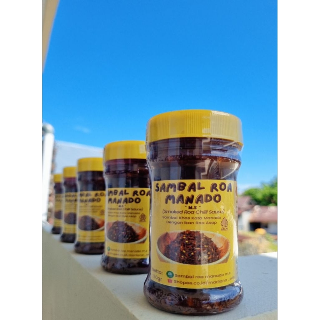 Jual Sambal Roa Premium Asli Manado 150g | Shopee Indonesia