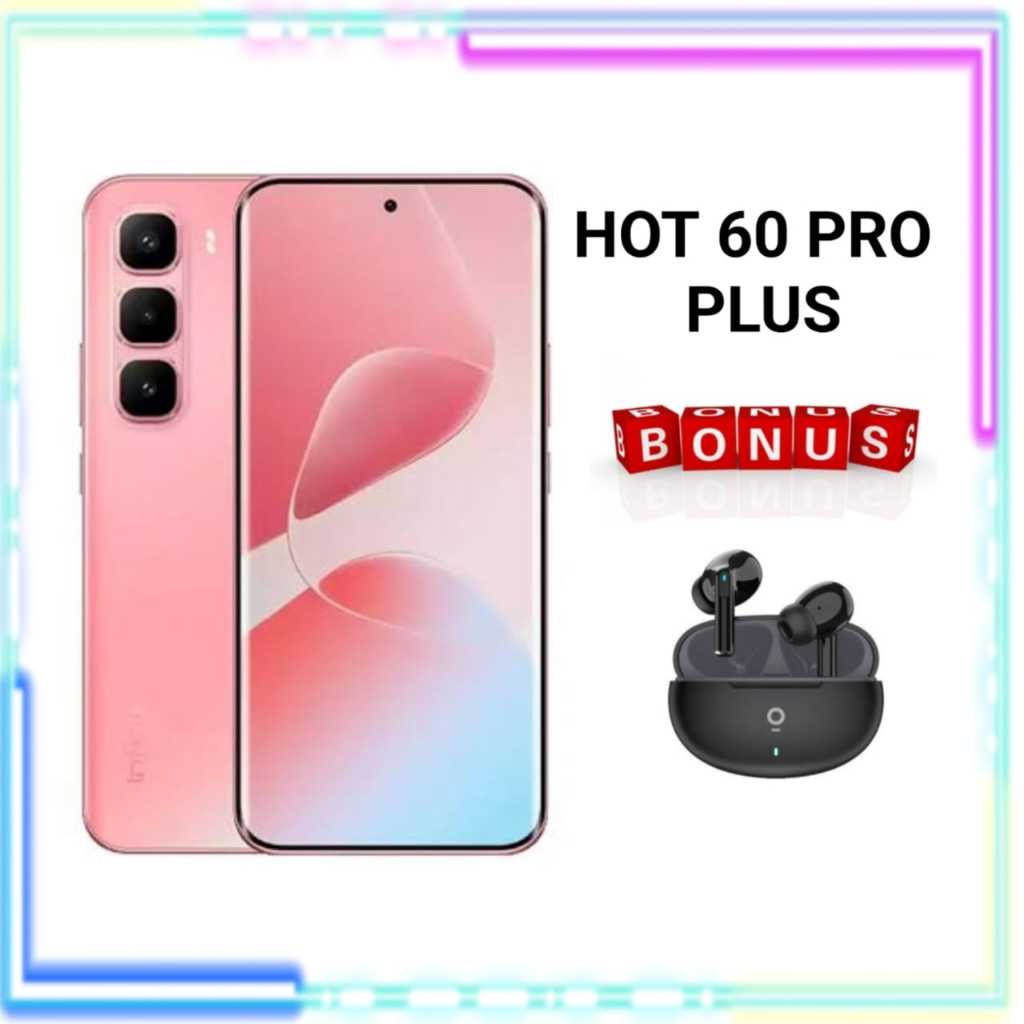 INFINIX HOT 60 PRO PLUS NFC 8/128 & 8/256 NEW GARANSI RESMI