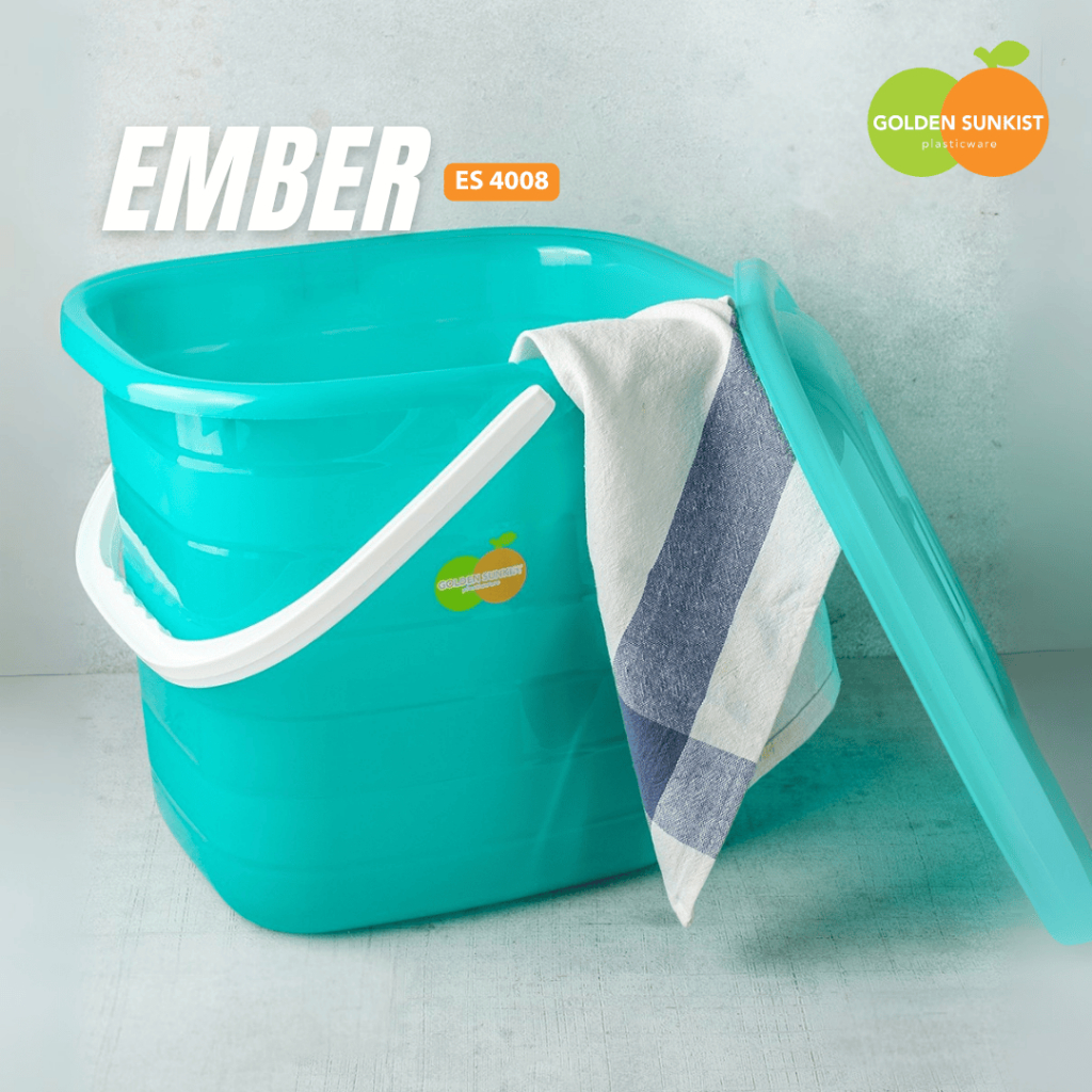 Jual GS Ember Serbaguna Segi Tranparant Kapasitas 25Liter 26,5cm x 31cm ...