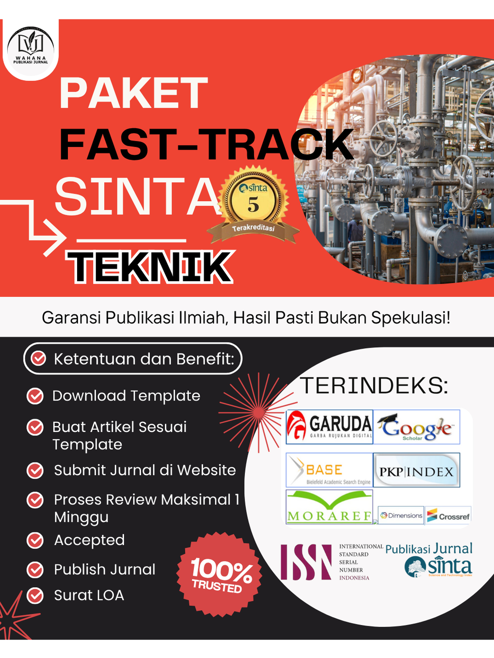 Jual Publikasi Jurnal Sinta 5 Fast-track Scope Teknik | Shopee Indonesia