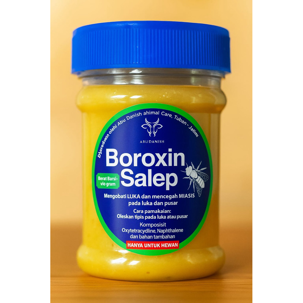 Jual BOROXIN SALEP, obat luka dan tali pusar, obat miasis (belatung ...