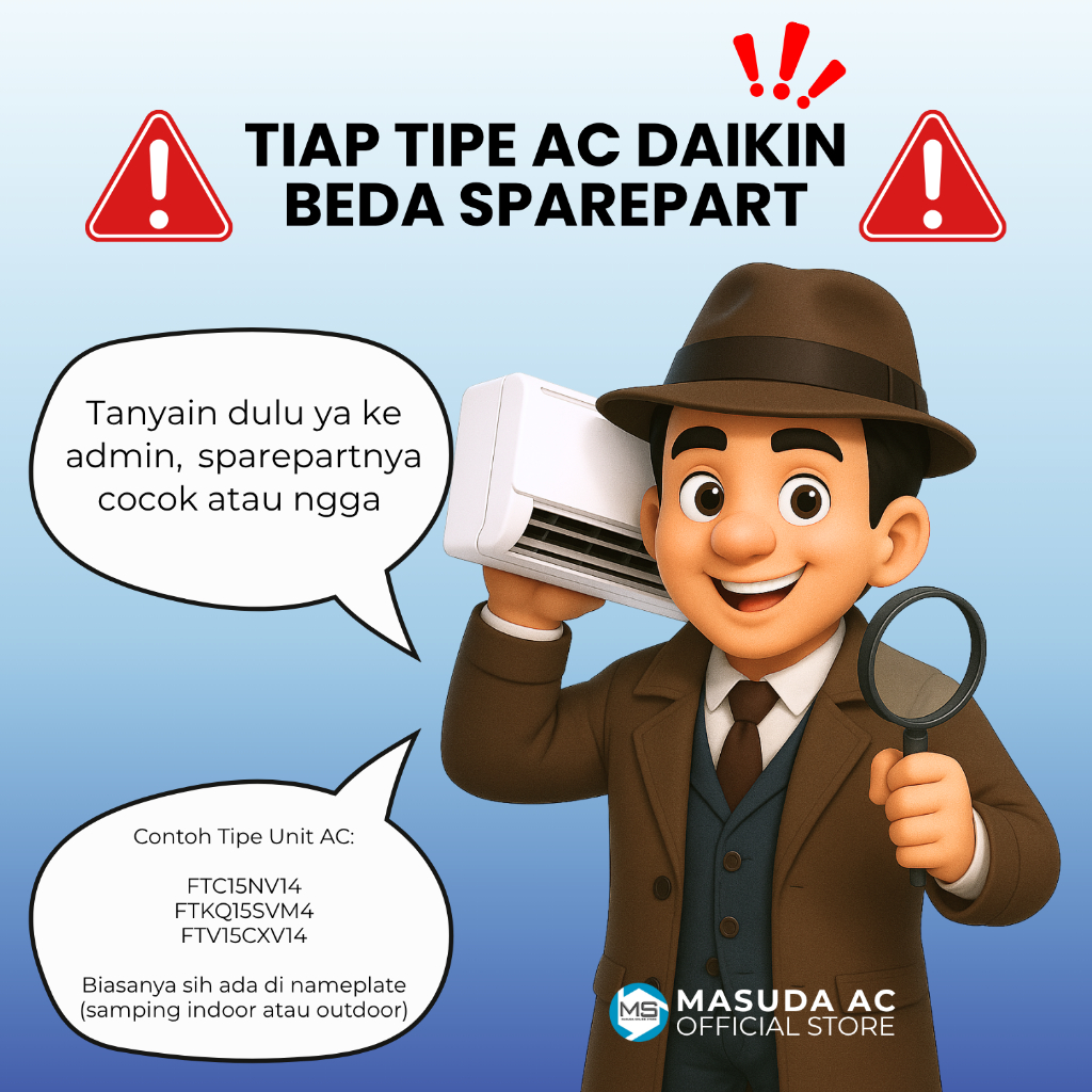Jual Sensor AC Daikin Inverter Tipe FTK / FTKC Series Sparepart ...