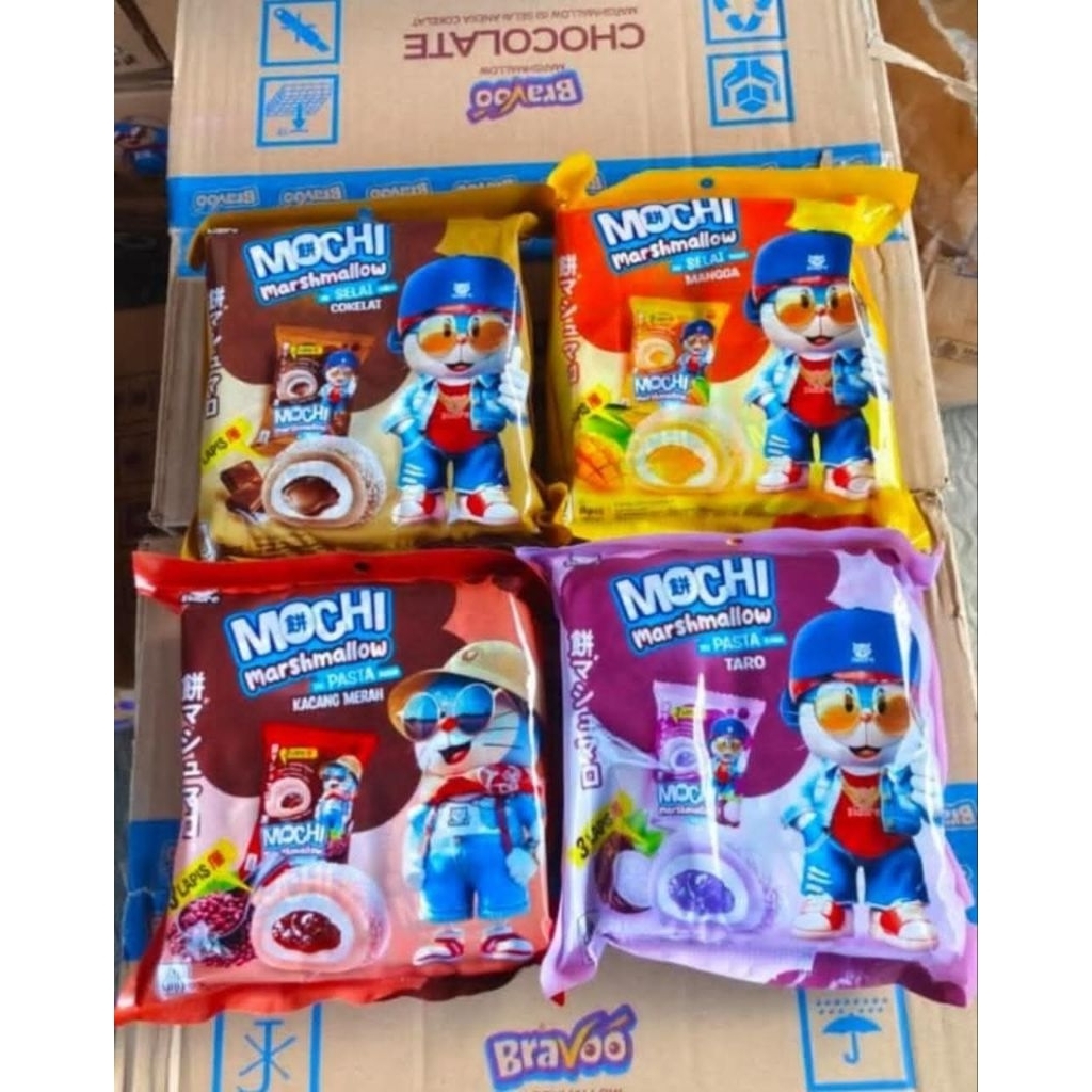 Jual mochi marshmallow isi 24pcs | Shopee Indonesia