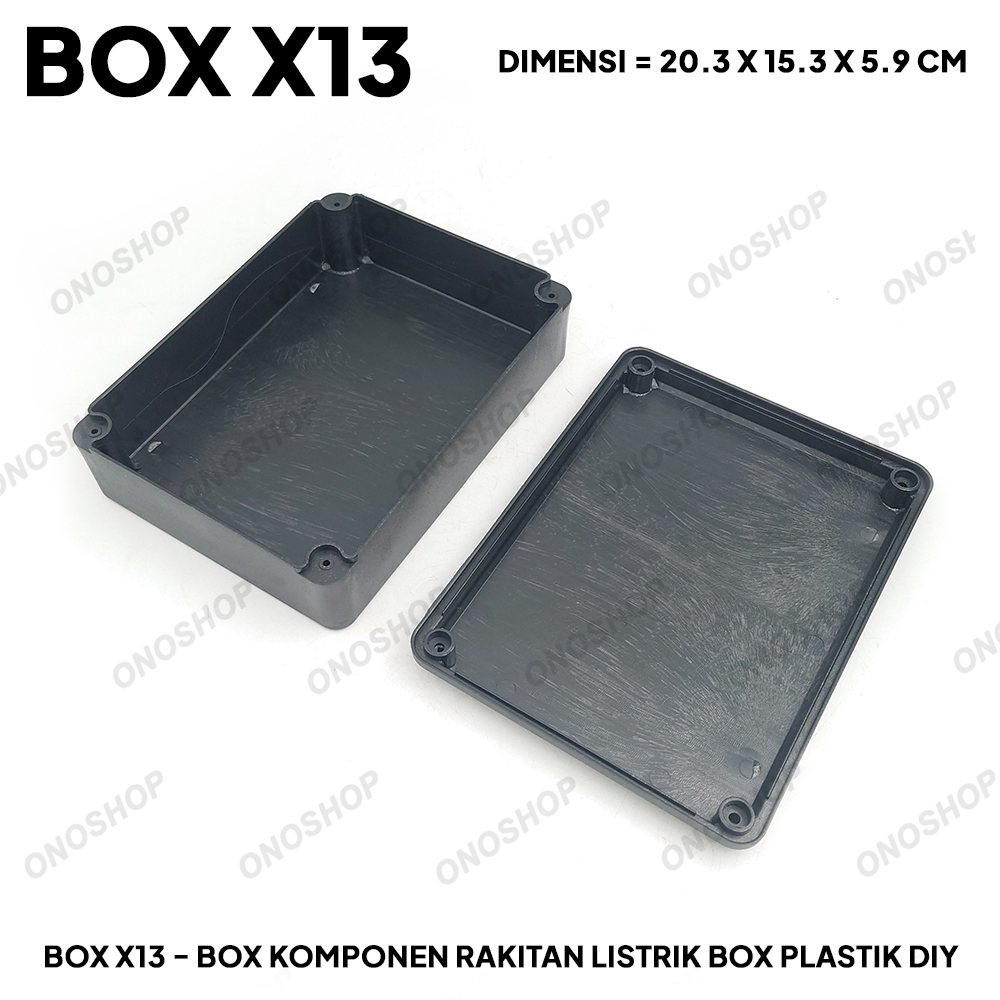 Jual Box X13 - Box Komponen Rakitan Listrik Box Plastik DIY | Shopee ...