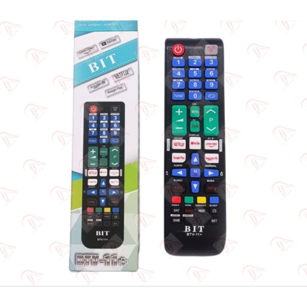 Jual REMOTE TV UNIVERSAL BTV-11+ BTV11+ BIT REMOT TV DIGITAL RECEIVER ...