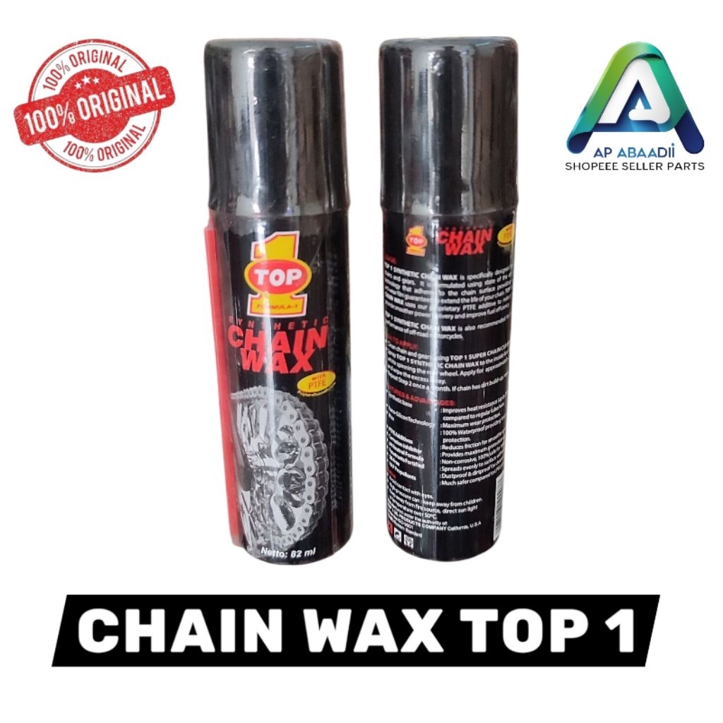 Jual Chain Wax Top 1 82 ml,Oli Rante Motor | Shopee Indonesia