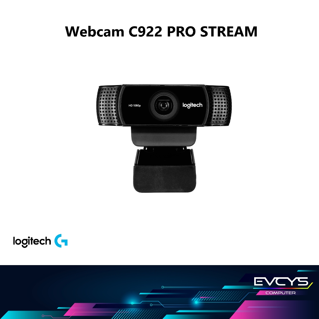 Jual Logitech C922 Pro Streaming Webcam 1080p Autofocus Noise ...