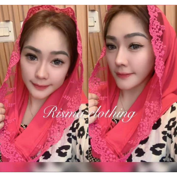 Hijab Seperti Bu Pejabat Renda Simpel Jilbab Instan Ceruty Bu Yenny Wahid Premium