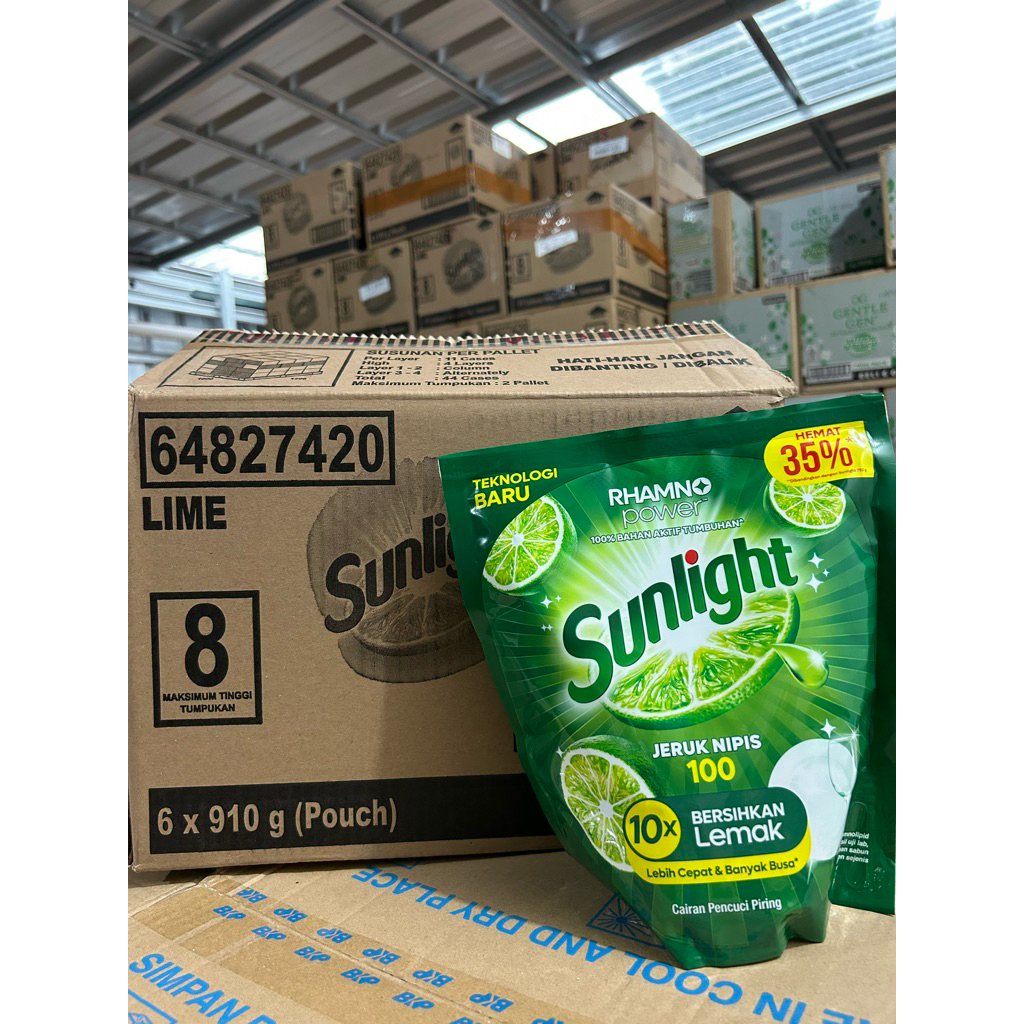 Jual Sunlight 910 ML PERDUS ISI 6 pcs | Shopee Indonesia