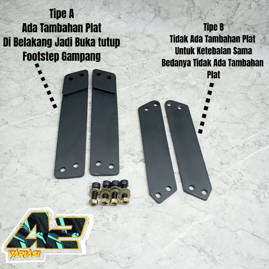 Jual Footstep Polytron Fox R S Motor Listrik Tebal 6mm | Shopee Indonesia