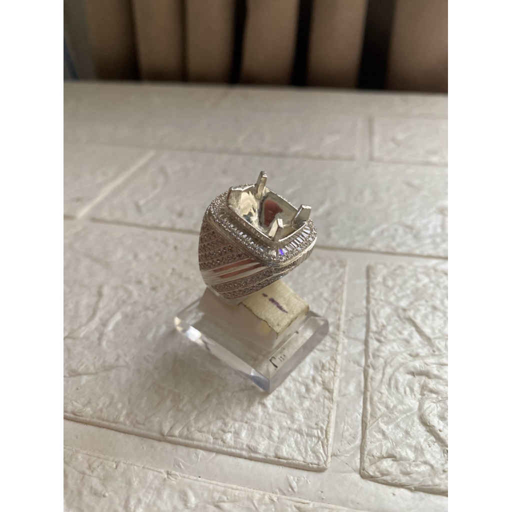 Jual cincin perak micro taper untuk dim 13x10 free crom & resize ...