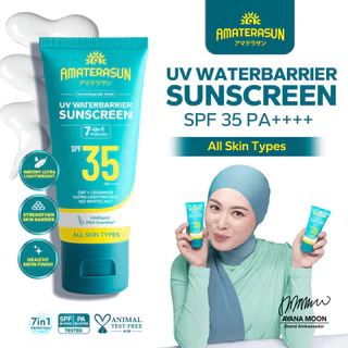 AMATERASUN [REAL SPF CERTIFIED]  UV WaterBarrier SPF 35 PA++++ - SUNSCREEN WUDHU FRIENDLY