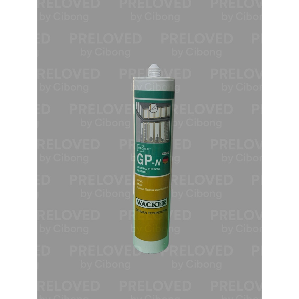Jual Wacker GP-N Sealant Silicone Netral 300ml Bronze / Transparan ...