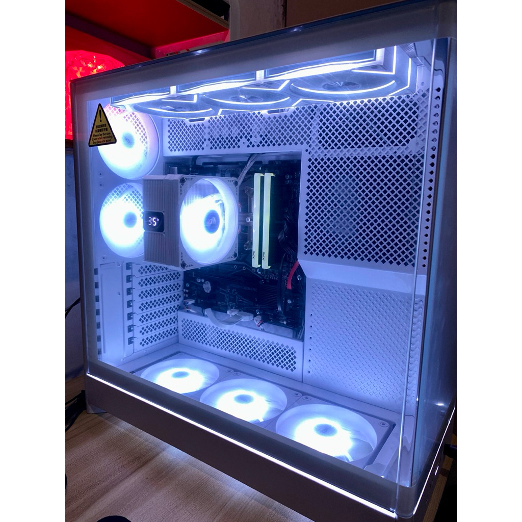 Jual Case MONTECH HS-02 PRO WHITE ( NO FAN ) | Shopee Indonesia
