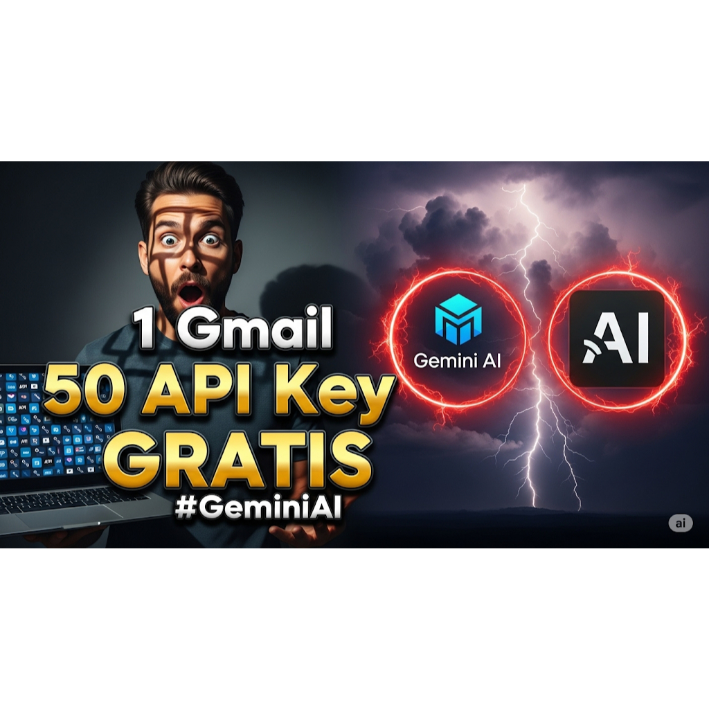 Jual Gemini Apikey Generator Software Generate Hasilkan Ratusan API KEY ...