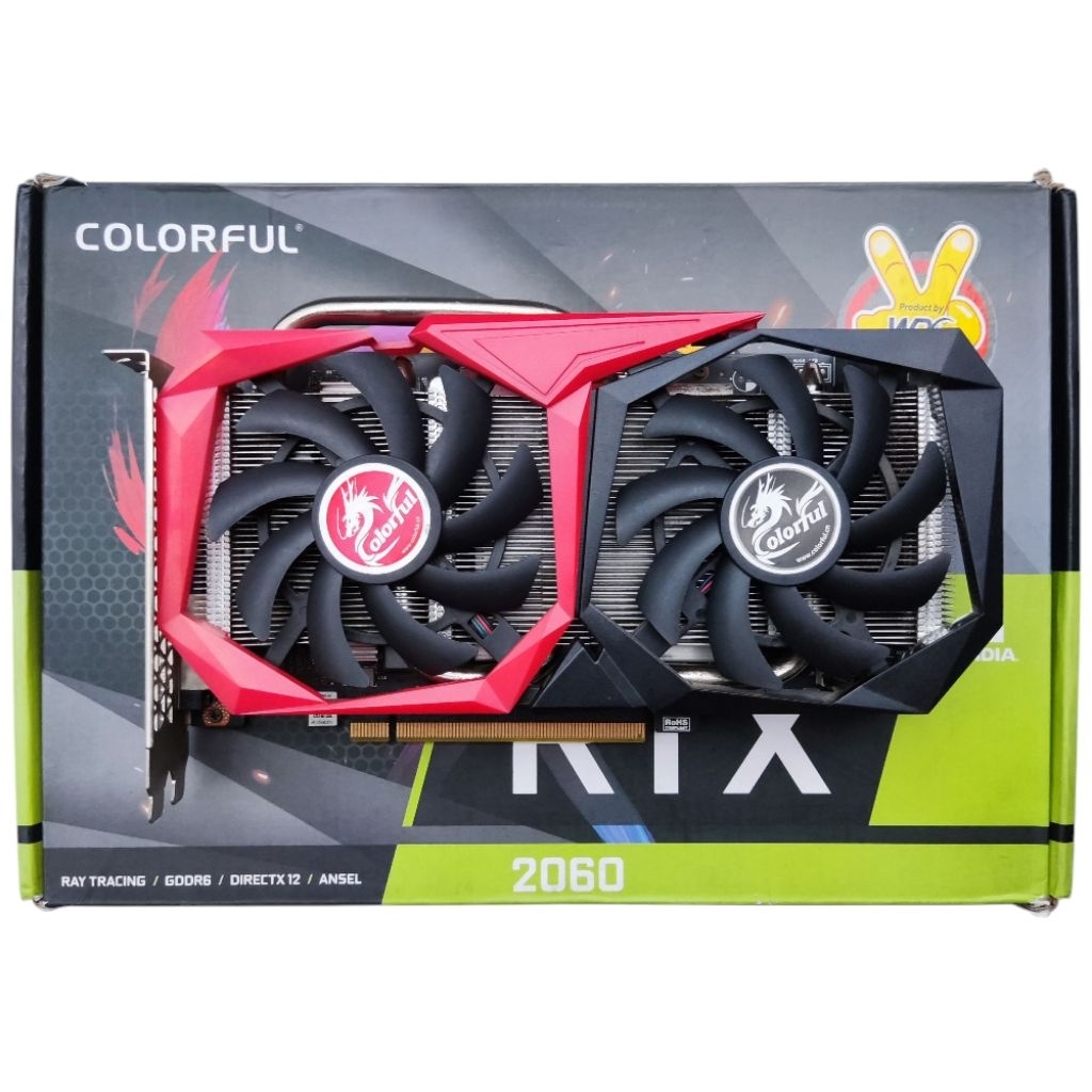 Jual Colorful RTX 2060 6GB GDDR6 Segel Fullset | Shopee Indonesia