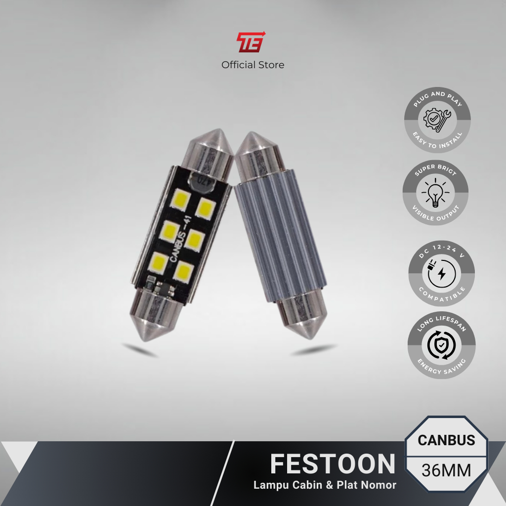 Jual Thoward HDX LED Festoon 36mm Canbus Radience - Lampu Cabin & Plat ...