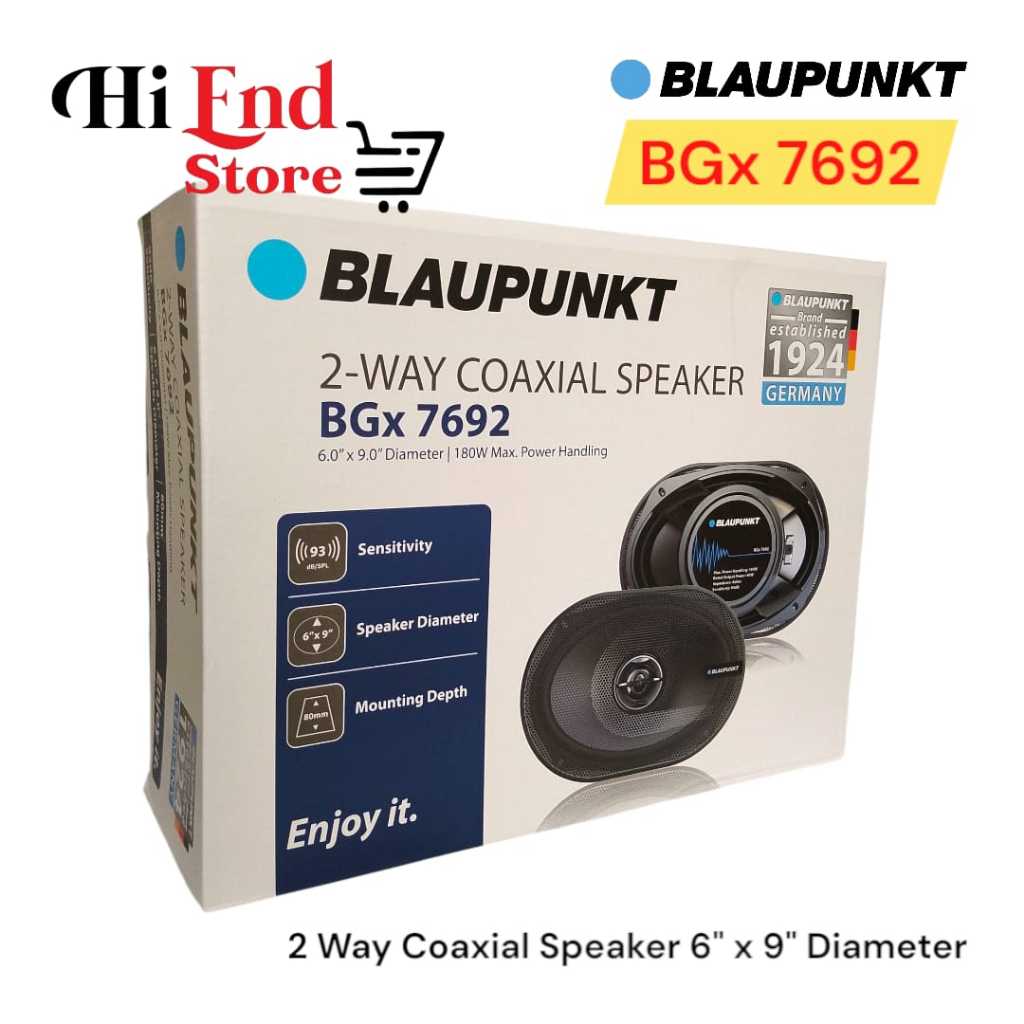 Jual BLAUPUNKT BGX 7692 2 - WAY COAXIAL SPEAKER 6 INCH X 9 INCH ...