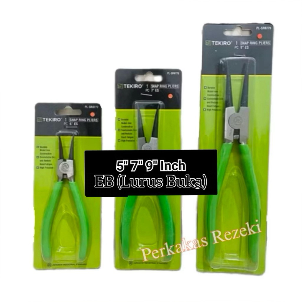 Jual TEKIRO TANG SNAP RING LURUS ES IS ORIGINAL 5