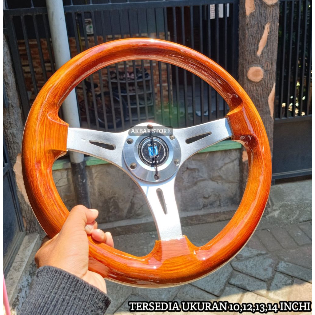 Jual Setir Classic Setir Mobil Racing Universal Classic Steer Modif ...