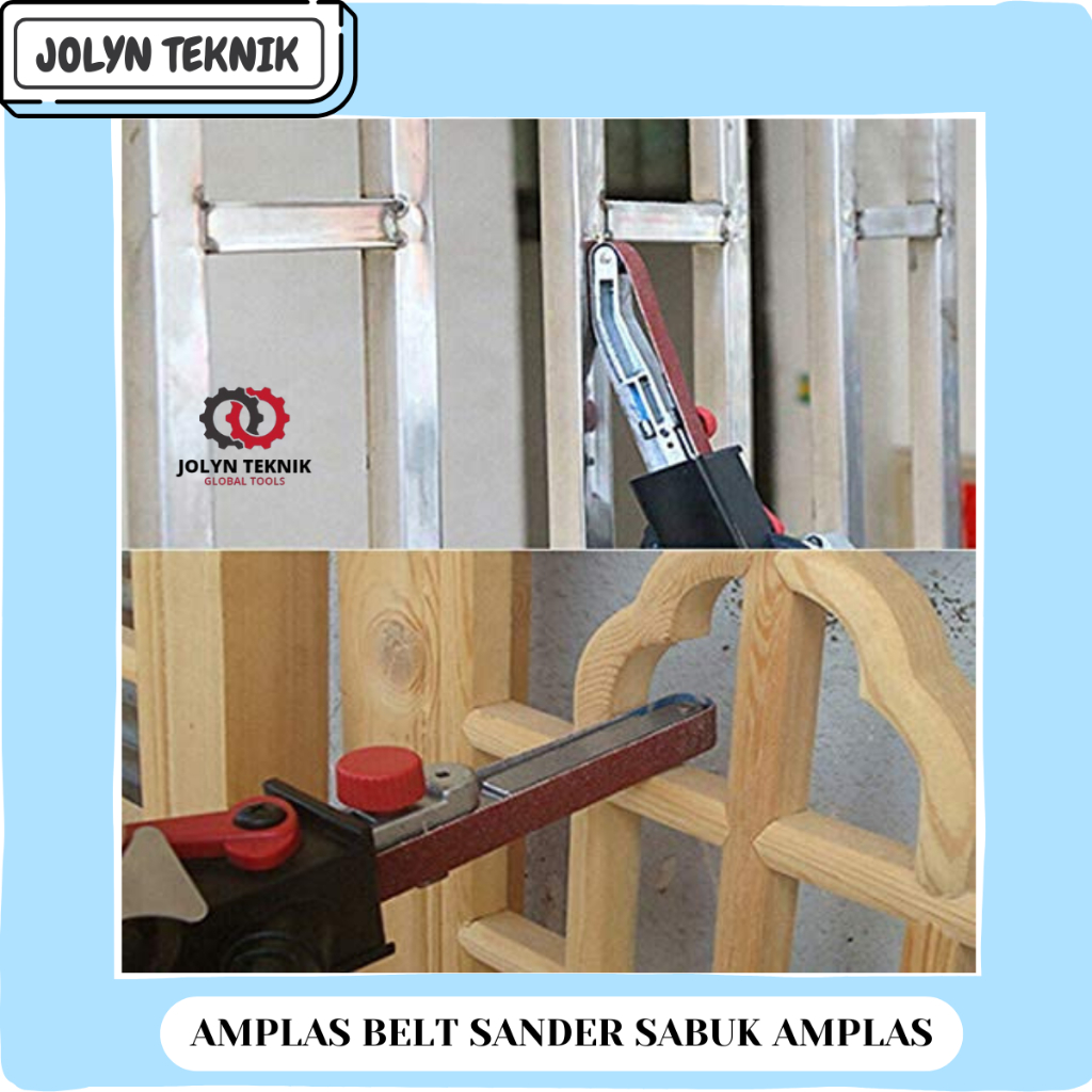 Jual Amplas Belt Sander Sabuk Amplas Air Gerinda Handheld Grit 60/80 ...