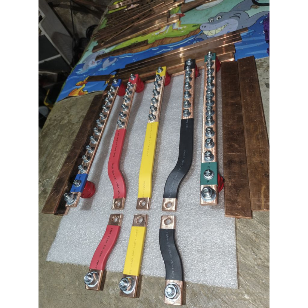 Jual BUSBAR SEPAKET RSTN + GROUND + LIDAH MCCB PANJANG 30CM | Shopee ...