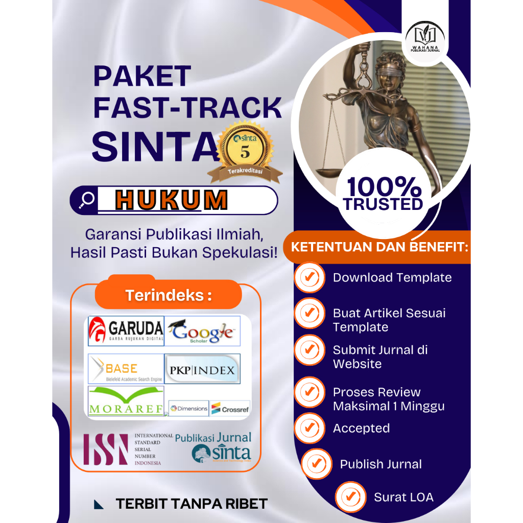 Jual Publikasi Jurnal Sinta 5 Fast-track Scope Hukum | Shopee Indonesia