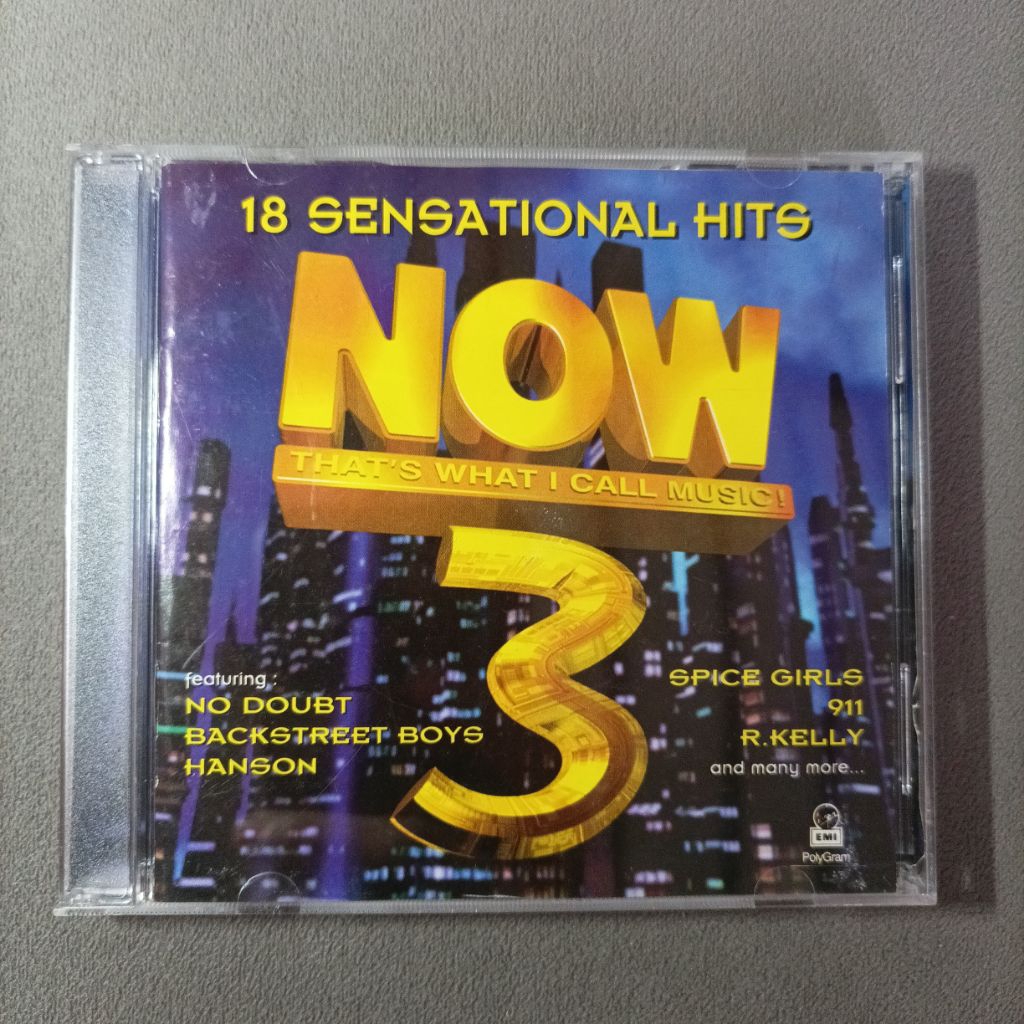 Jual Now 3 CD - Now That's What I Call Music (Various Artists) | Shopee ...