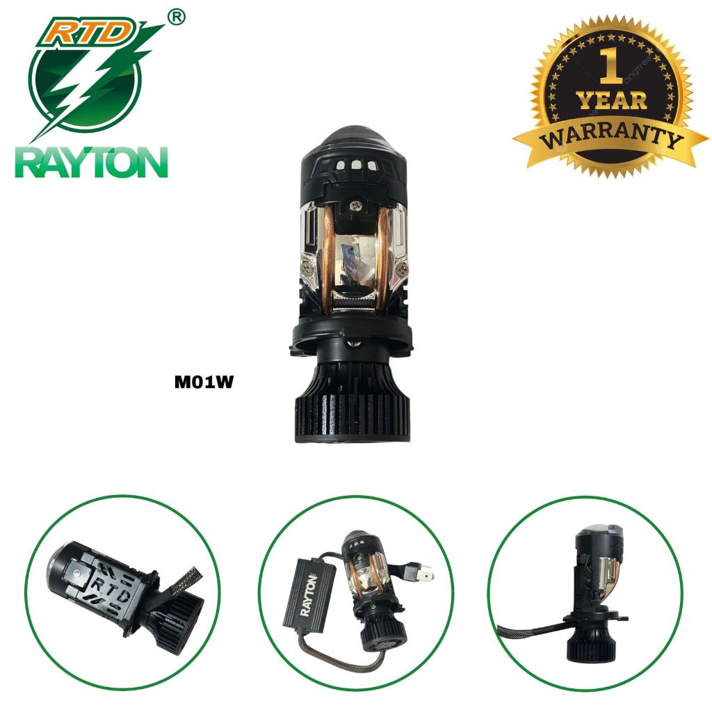 Jual RTD Rayton Lampu Proji Biled / Lampu Utama / Lampu Depan Motor LED ...