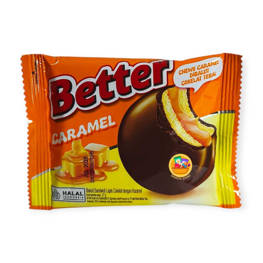 Jual BETTER BISKUIT SANDWICH RASA CARAMEL 1 BOX 10+1 SACHET | Shopee ...